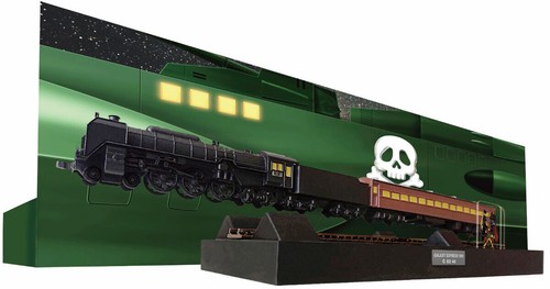 Floating model galaxy express - model,